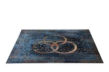 Drum N Base Vintage Persian Style Stage Rug Bonzo 6' x 5.25'