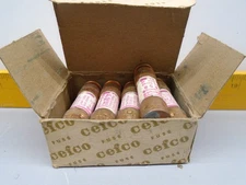 New old Stock  CEFCO TR5R 5 Amp One time fuse  Box of 10 WX91