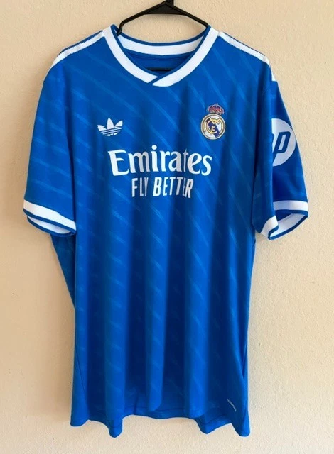 Real Madrid Size 2XL International Club Soccer Fan Jerseys for