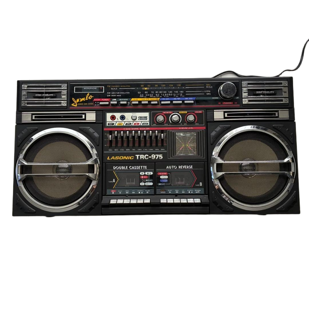 Lasonic TRC-975 Radio Boombox - Black for sale online | eBay