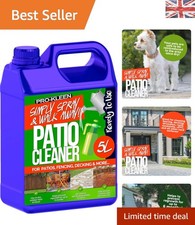 Simply Spray & Walk Away: 5L Green Mould & Algae Remover for Outdoor Surfaces 3.23 per litre