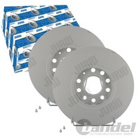 2X Jurid Bremsscheiben Vorne 288Mm BelÜFtet Passend FÜR Audi 100 A4 A6 Seat