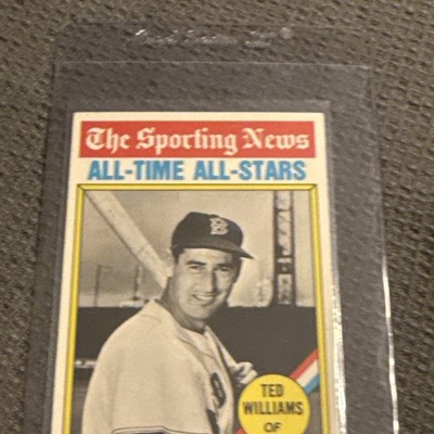 1976 Topps - The Sporting News AllTime All-Stars Ted Williams #347