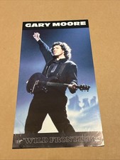 Gary Moore Poster Thin Lizzy Wild Frontier Portrait 12 X 24 Rare Vintage