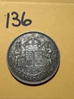 Canada 1946 50 Cent Silver Half Dollar King George VI - World Coin