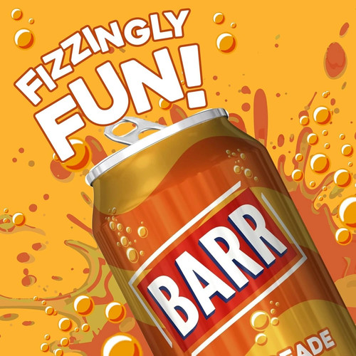 BARR since 1875, 24 pack Fizzy Drink Cans, No Sugar, 24 x 330 ML UK you choose.. - Picture 58 of 74
