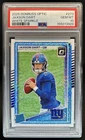2025 Donruss Optic Jaxson Dart Rated Rookie SP White Sparkle Prizm #273 PSA 10