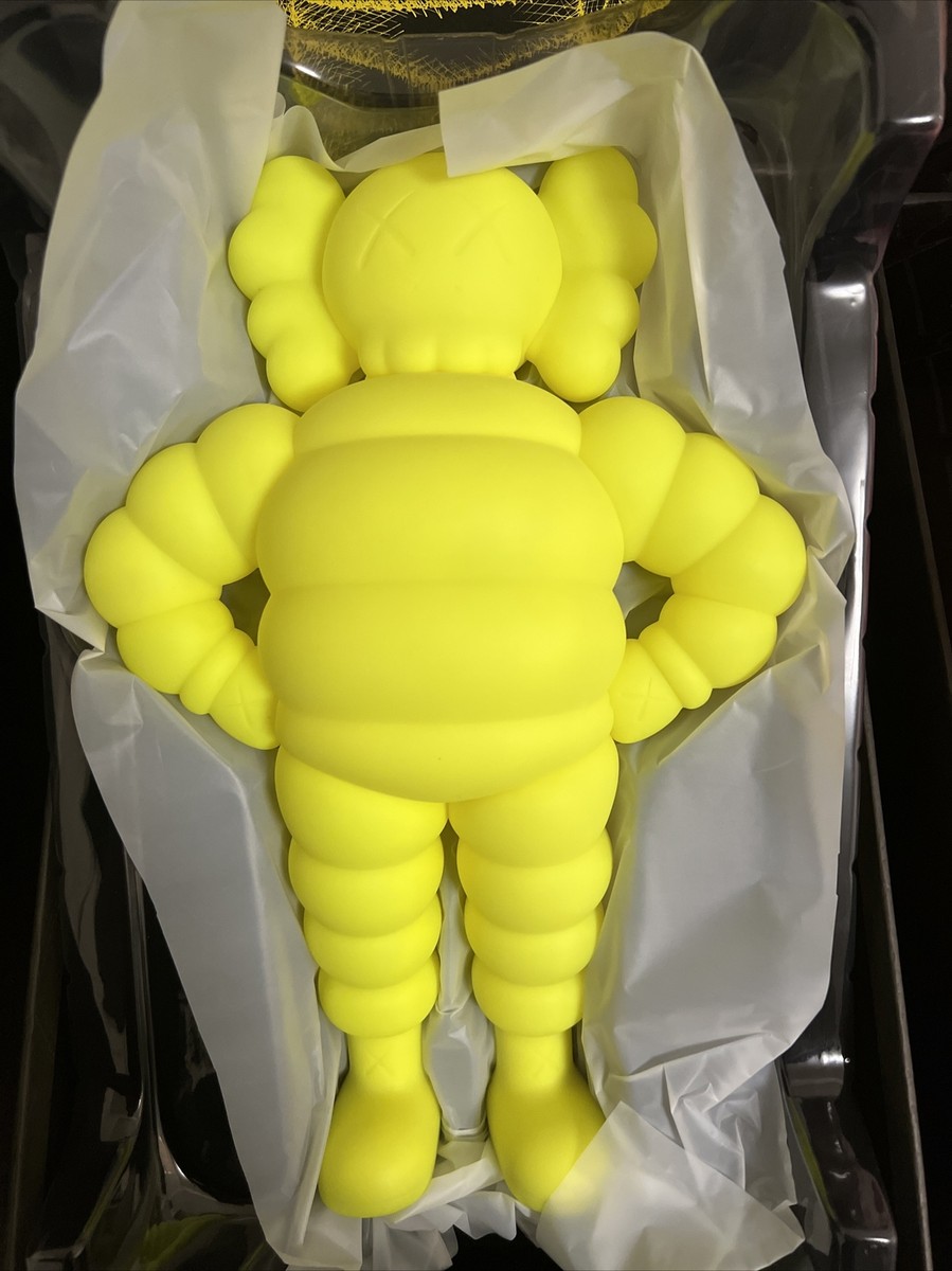 NEW KAWS CHUM Vinyl Figure Yellow 20th Anniversary (2022