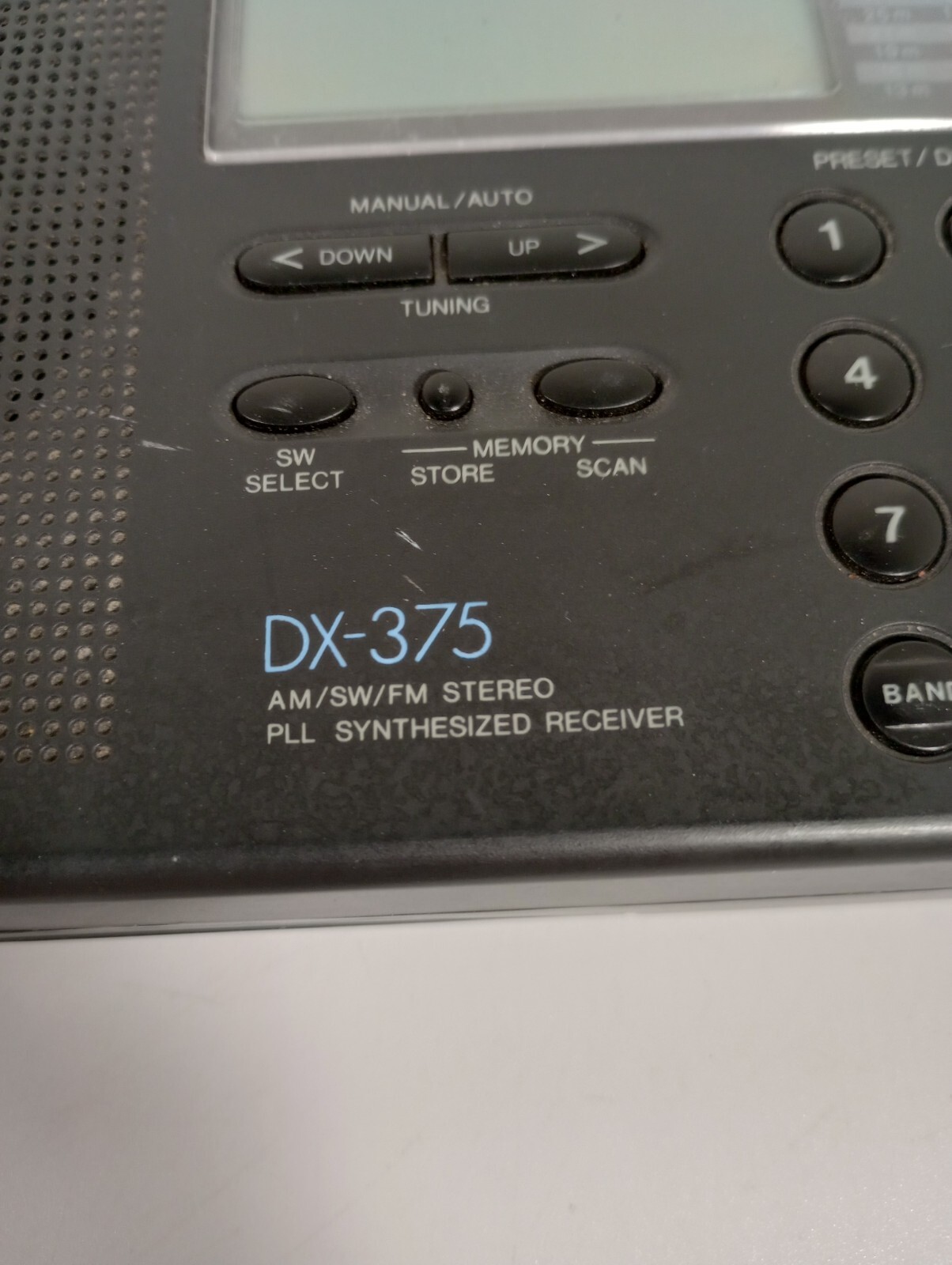 Radio Shack DX375 AM FM SW Stereo Receiver Cat No 20212A SWB