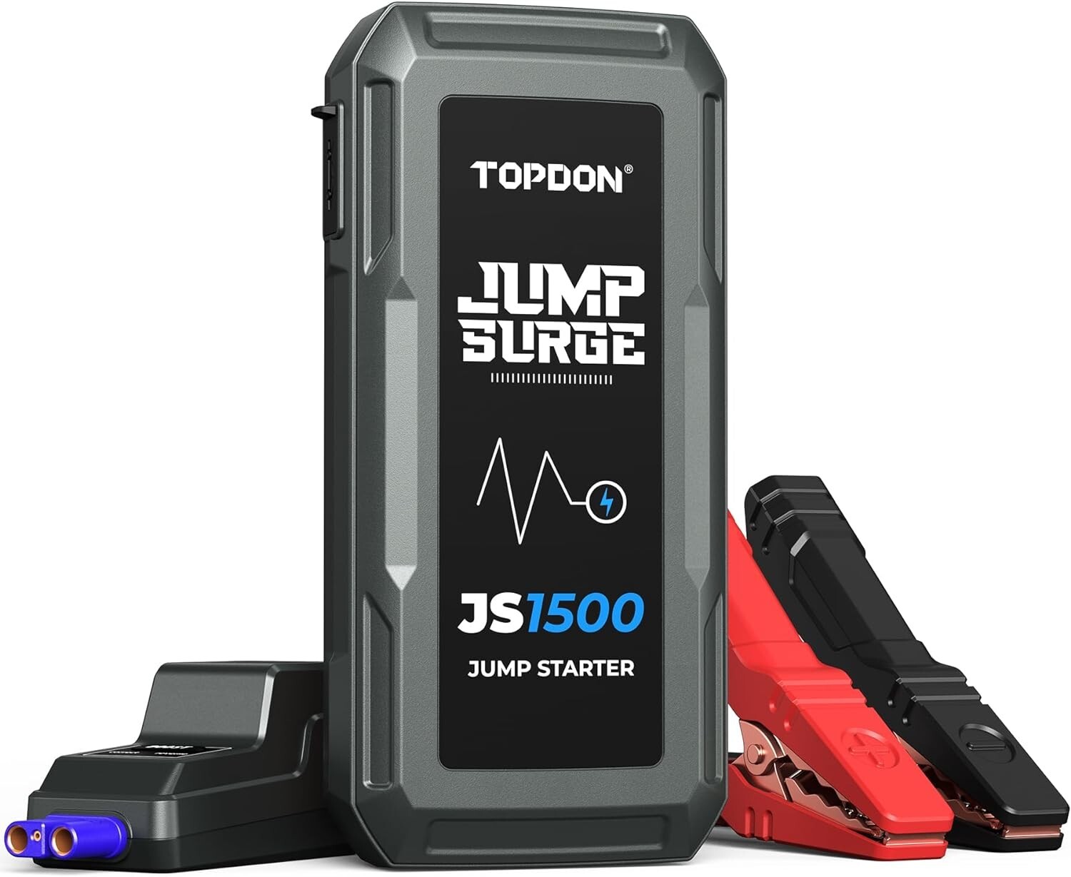 TOPDON JumpSurge1500 JS1500 1500A USB Car Jump Starter Booster Pack Power Bank