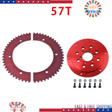 35 Chain 57T Split Sprocket Adapter For Predator 212cc 196cc 420cc 301cc Go Kart