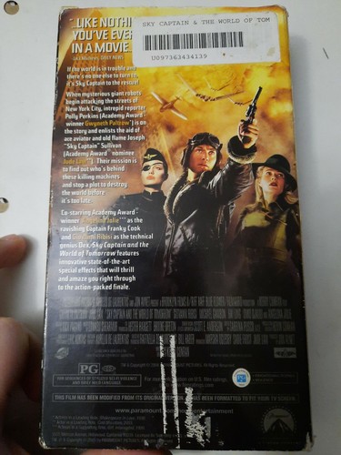 Capitaine du ciel et le monde de demain (VHS, 2004) - Photo 2/3
