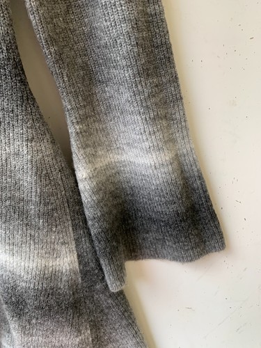 Atmos Here Size 16 Womens Wool Blend Grey Long Sleeve Knit Dress Above Knee - Picture 3 of 8