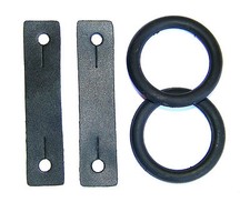 Peacock Leathers &amp; Rubber Rings for Peacock Safety Stirrup from AMIDALE