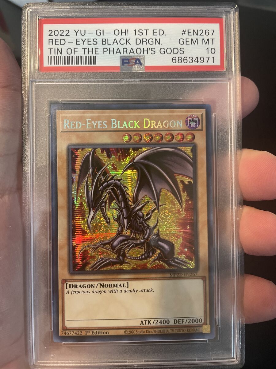 Yugioh 1st Edition Red-Eyes Black Dragon PSA 10 - 2022 | eBay Yugioh 1st Edition Red-Eyes Black Dragon PSA 10 - 2022 | eBay