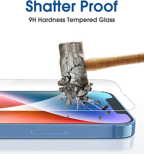 amfilm for iPhone 14/14plus/14pro/14pro max/13 - OneTouch Glass Screen Protector - Picture 12 of 32