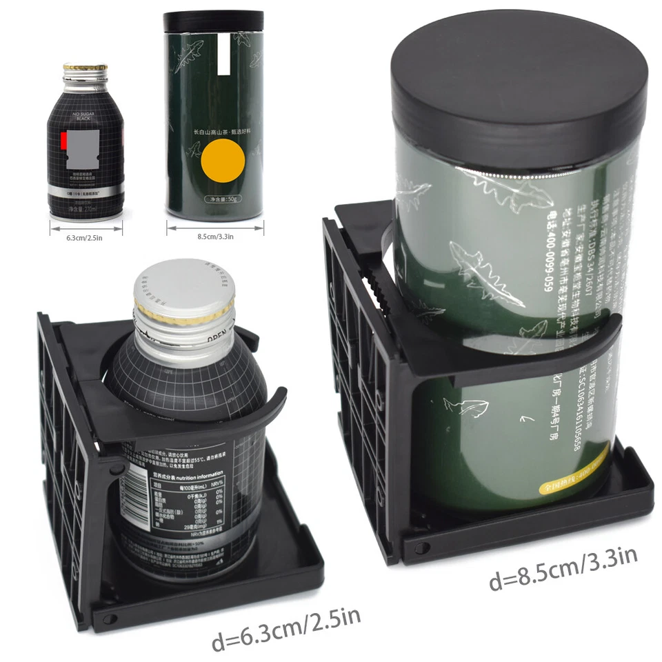 Регулируемый складной универсальный подстаканник для напитков для Audi BMW Toyota VW легкового автомобиля грузовика - Изображение 4 из 4