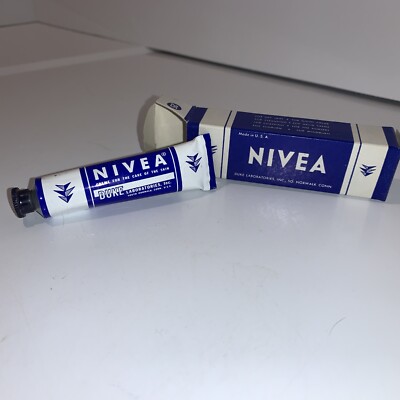 Vintage 1950s Nivea Creme (cream) .25 oz tube new in box