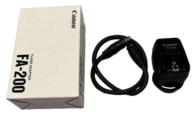 Canon FA-200 Flash Adapter (Video Only) for 220EX/420EX. New open box