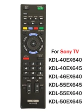 New Replace Remote RM-YD075 fit for Sony Bravia TV KDL60EX645 KDL55EX645 