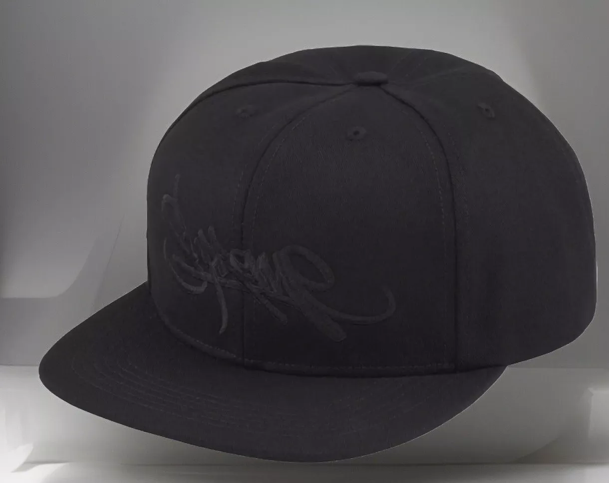 CHAPEAU 6 PANNEAUX HANDSTYLE SUPRÊME NOIR / FW23 SEMAINE 2 (100% AUTHENTIQUE) NEUF