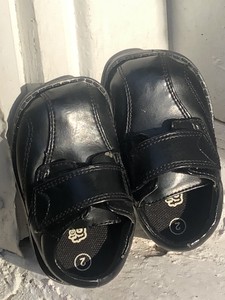 baby boy black dress shoes