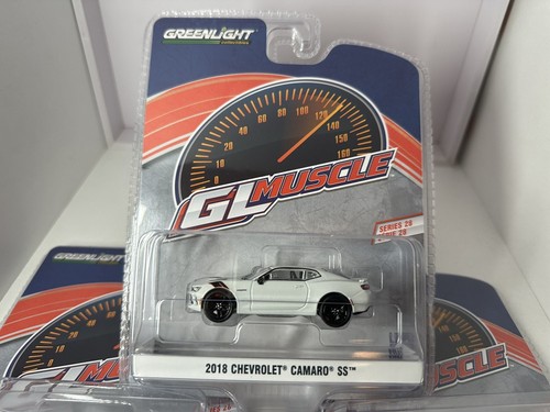 Greenlight 1:64 6 X Muscle Series 28 Konvolut Ford, Chevrolet, Plymouth, Dodge - Foto 4 di 7