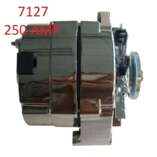 Chevy Chrome 250 HIGH Amp one or 3 wire alternator 1965-1984 GM SBC BBC CHEVY