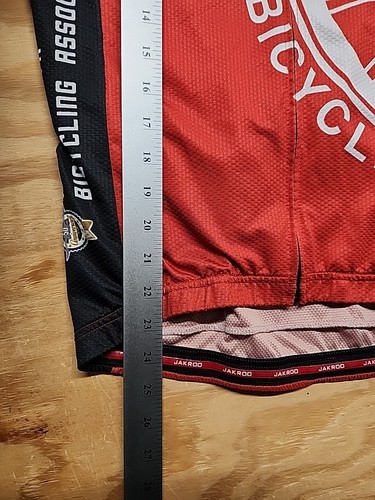 Jakroo FWBA Fort Worth 50th Ann. Cycling Logo Full Zip Bike Jersey Womens Medium - Picture 4 of 7