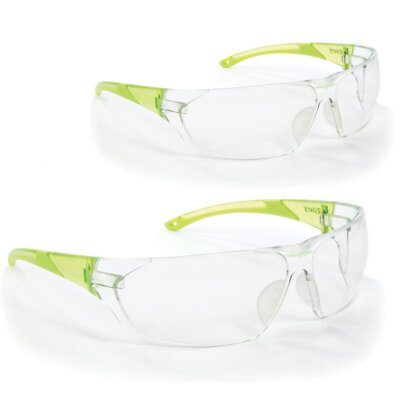 2x Arbeitsschutzbrille Schutzbrille Antibeschlag Kratzer Augenschutz Riley Eyewear