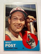 K71,730 - 1963 Topps #462 Wally Post
