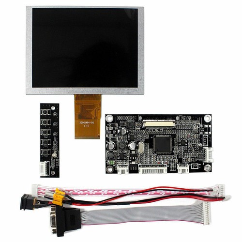 AV + VGA Lcd Controller Driver board 640x480 LCD Screen for 5 inch ZJ050NA-08C - Picture 10 of 13