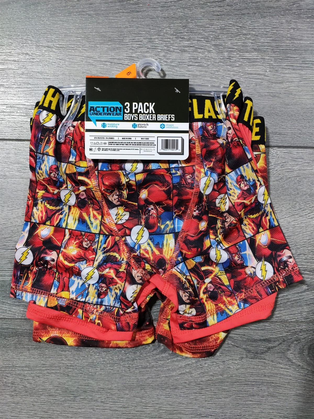 DC Comics Boys' 100% Cotton Briefs with Prints Including Superman, Batman,  The Flash Logos, Sizes 2/3t, 4t, 4, 6, 8, Multi Color, 2-3T : :  Clothing, Shoes & Accessories