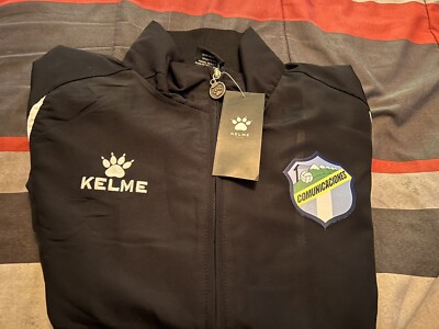 COMUNICACIONES  GUATEMALA BLACK  KELME JACKET 2023 BRAND NEW SIZE M WITH TAG