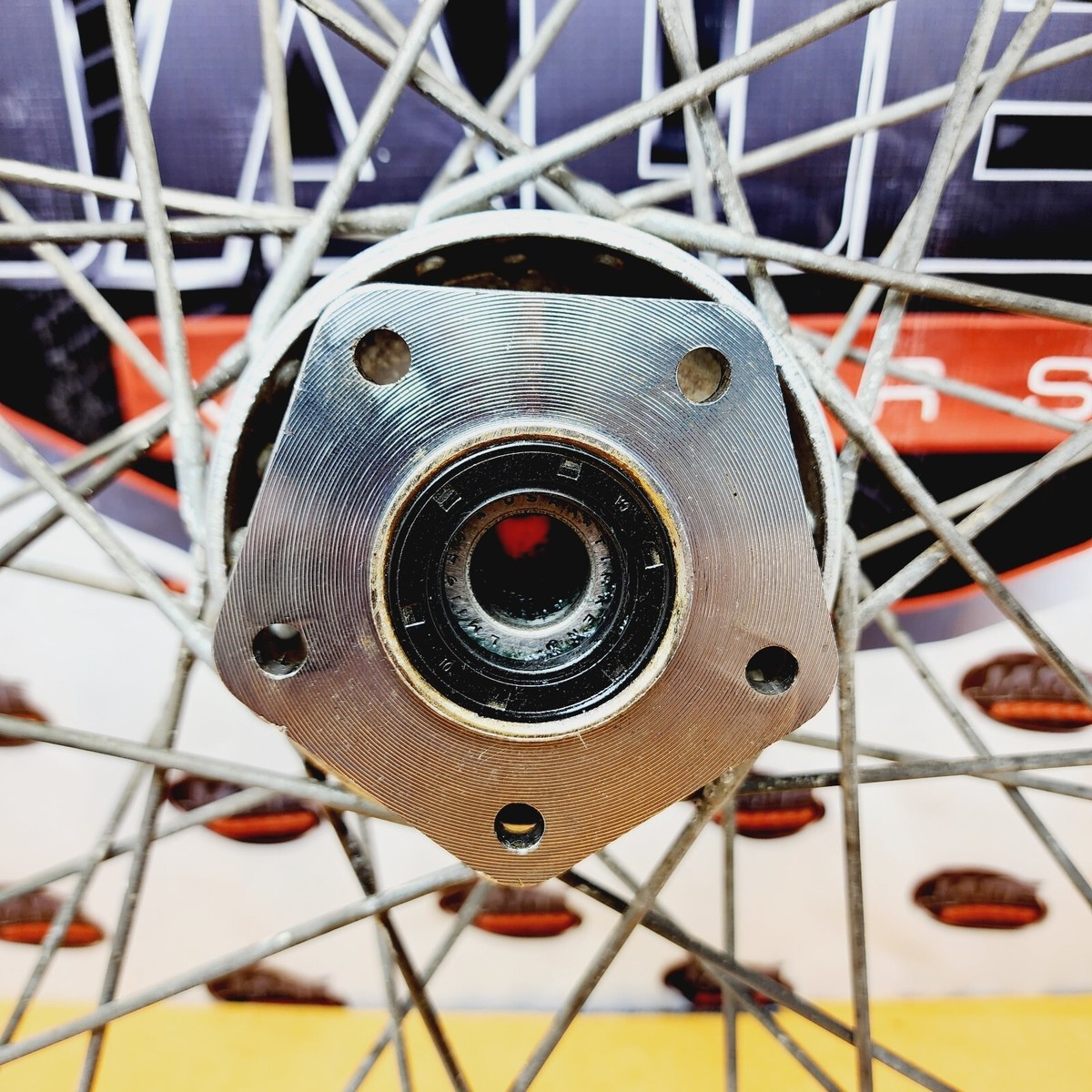 HARLEY DAVIDSON DYNA SOFTAIL SPOKES LACED WHEEL RIM TIRE 21