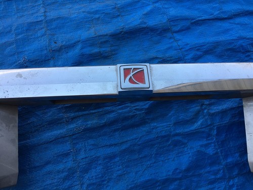 SATURN REAR BACK TRUNK LID TRIM PANEL SEDAN 4 DOOR 4DR L200 L300 PEWTER TRUNKLID - Picture 3 of 8