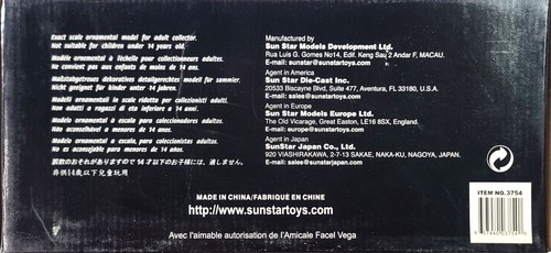 Vintage Facel Vega HK500 1/18 scale Blue diecast by Sun Star - Picture 11 of 15