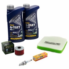 Wartungspaket Öl 2L für Honda XL 600 R RM LM 83-87 Luftfilter+Ölfilter+Zündkerze