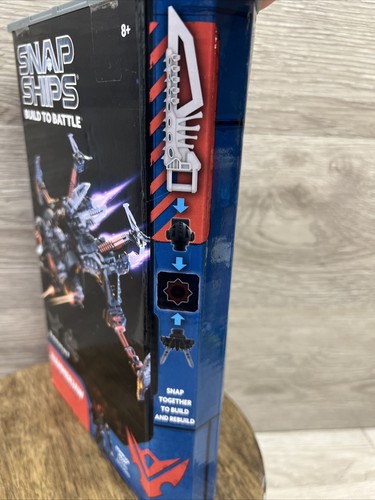 Snap Ships Build to Battle KOMPLEX Hammerjaw K.L.A.W. Gunship 3-in-1 Build NEW! - Picture 7 of 8