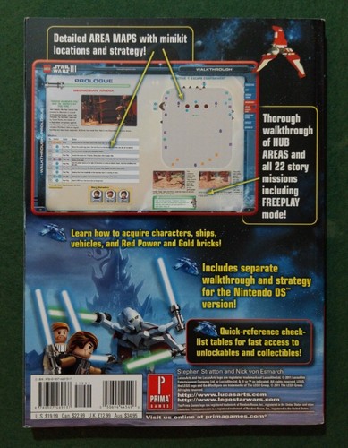 Lego Star Wars III 3: The Clone Wars - Prima Official Strategy Game Guide (2011) - Picture 2 of 6