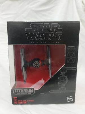Star Wars The Black Series Special Forces Tie Fighter Titanium