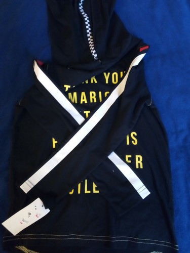 Jungen XS Nintendo Super Mario Sweatshirt Zitat "Prinzessin in einem anderen Schloss!" - Bild 6 von 9