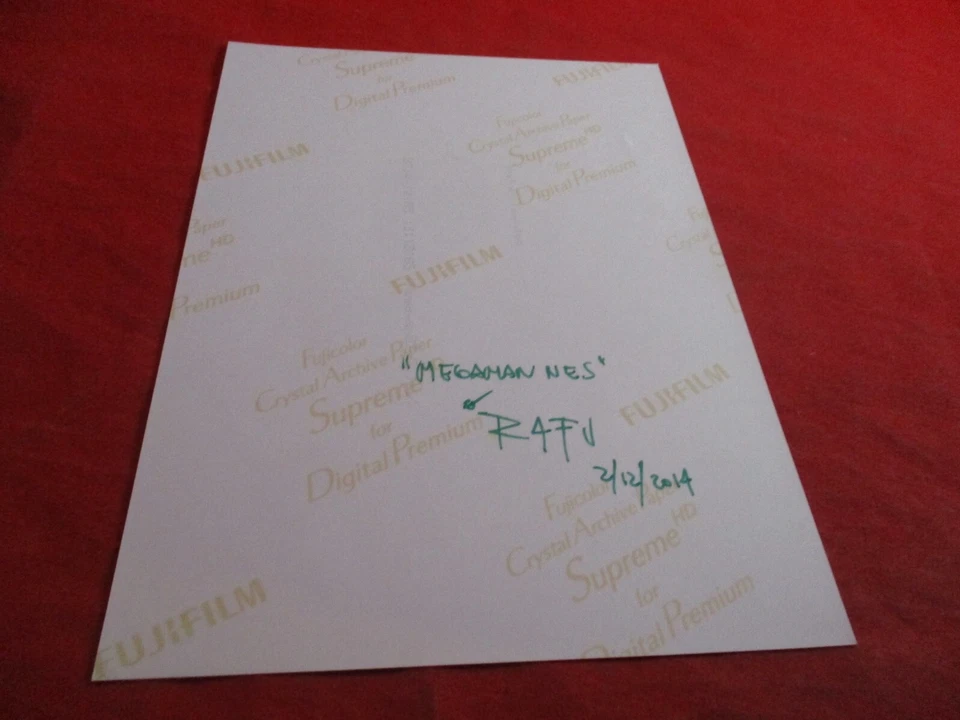 Impresión artística original de arte desviado Mega Man NES R4FU Foto 2 de 2