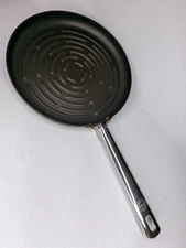 Anolon Professional Non-Stick Grill Pan Ribbed Heavy Cook Skillet 10-1/2"