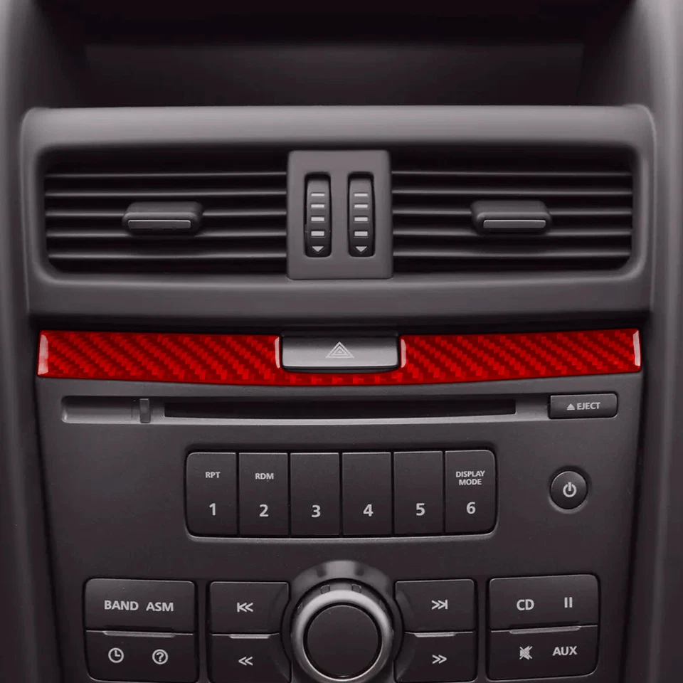 Real Carbon Fiber Interior Emergency Lights Trim For Pontiac G8 08-09 - Imagem 4 de 4