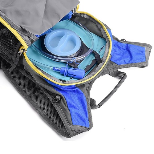 15L Hydratation Rucksack Pack + 2L Wasserbeutel Blase Radfahren Wandern Laufen Reisen - Bild 10 von 19