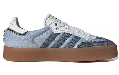 New Adidas Sambae Denim Women's II0001 - Picture 8 of 11