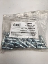 25-PACK Primefit AP1414MS-B25B Steel Plug 1/4" x 1/4" Male NPT