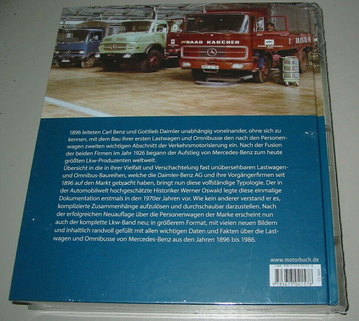 Bildband Mercedes Benz Lastwagen + Omnibusse 1896 - 1986