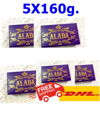 5X ALADA Instant Whitening Soap Authentic Natural Soap 160g Fast 